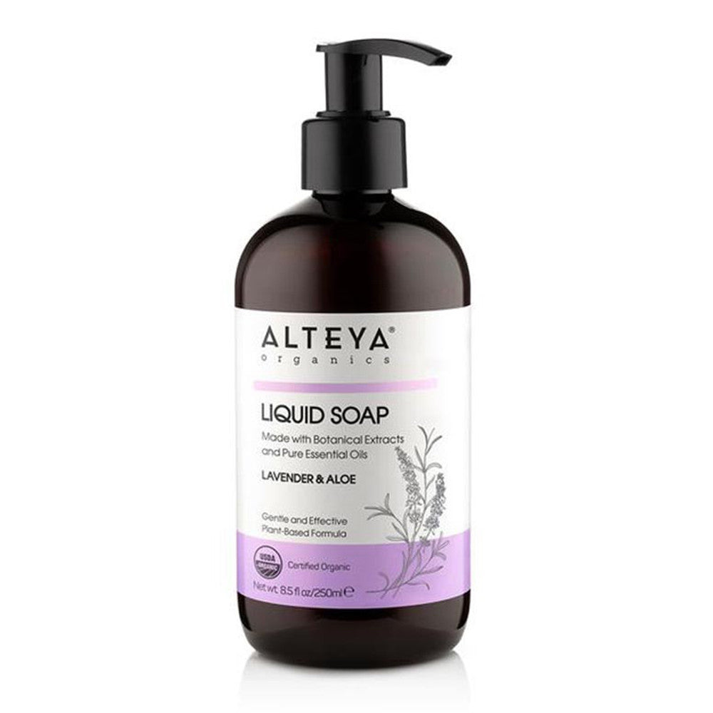 Alteya Liquid Soap, Lavender And Aloe, 8.5 Oz